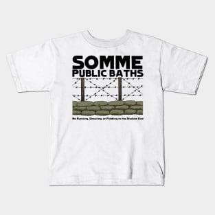 Somme Public Baths Kids T-Shirt